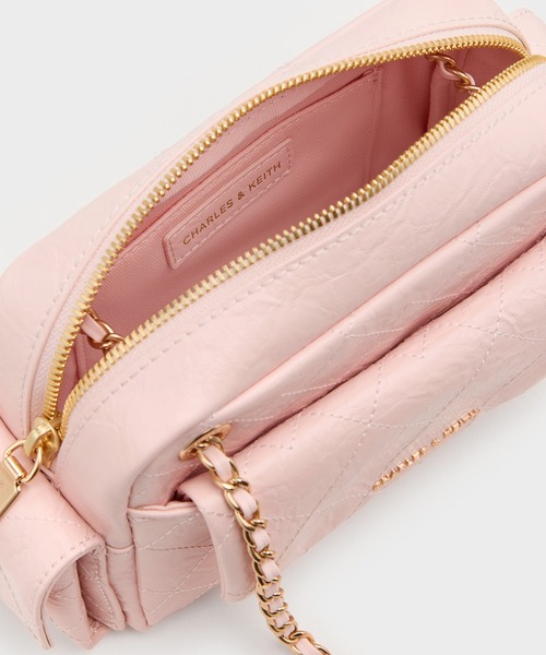 Duo ドゥオ キルトクロスボディーバッグ（ショルダーバッグ）｜CHARLES