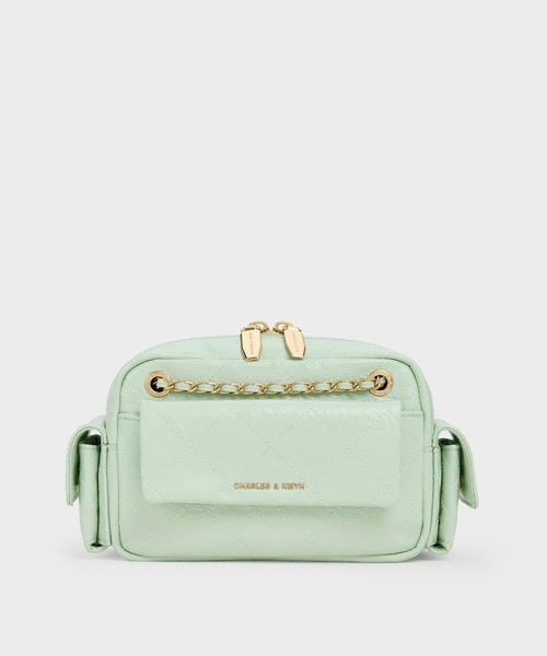 Duo ドゥオ キルトクロスボディーバッグ（ショルダーバッグ）｜CHARLES