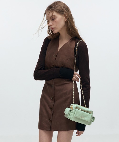 Duo ドゥオ キルトクロスボディーバッグ（ショルダーバッグ）｜CHARLES