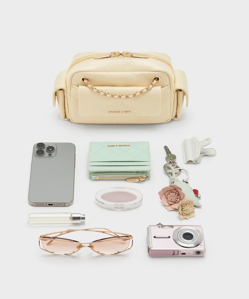 Duo ドゥオ キルトクロスボディーバッグ（ショルダーバッグ）｜CHARLES