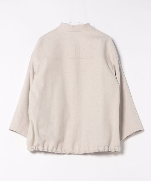 yuni(ユニ )の「△W/super100 bottleneck drawstrings hem コート(その他アウター・レディース・アイボリー・FREE)」の19枚目の写真