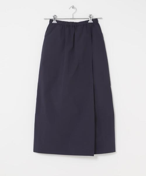 EKAL(エカル)の「『UR TECH』ナイロンタッサ-ラップ風スカート(スカート・レディース・ネイビー/ベージュ/イエロー/ライトブルー・ONE)」の20枚目の写真