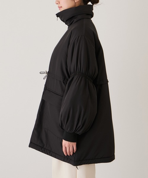 Jayro(ジャイロ)の「中綿ドロストコート(その他アウター・レディース・オフホワイト/カーキ/ブラック・M)」の13枚目の写真