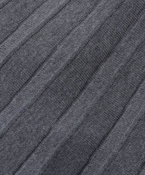 MACKINTOSH PHILOSOPHY（ﾏｯｷﾝﾄｯｼｭ ﾌｨﾛｿﾌｨｰ）の「【WEB&一部店舗限定】フレアプリーツニットスカート（スカート・レディース・ベージュ系その他4/チャコールグレー/ダークネイビー・38）」の9枚目の写真