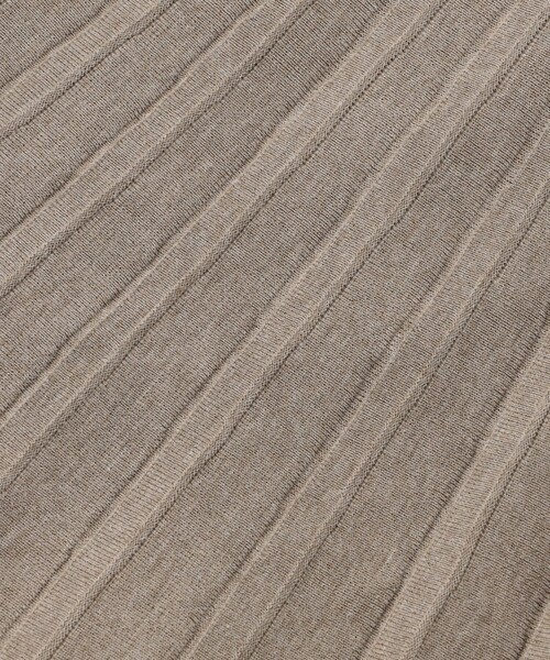 MACKINTOSH PHILOSOPHY（ﾏｯｷﾝﾄｯｼｭ ﾌｨﾛｿﾌｨｰ）の「【WEB&一部店舗限定】フレアプリーツニットスカート（スカート・レディース・ベージュ系その他4/チャコールグレー/ダークネイビー・38）」の11枚目の写真