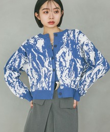 PAGEBOY | 3Dモザイクカーディガン(カーディガン/ボレロ)