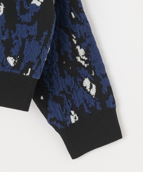 PAGEBOY（ページボーイ）の「3Dモザイクカーディガン（カーディガン/ボレロ・レディース・ブラック/オフホワイト/ブルー・FREE）」の12枚目の写真