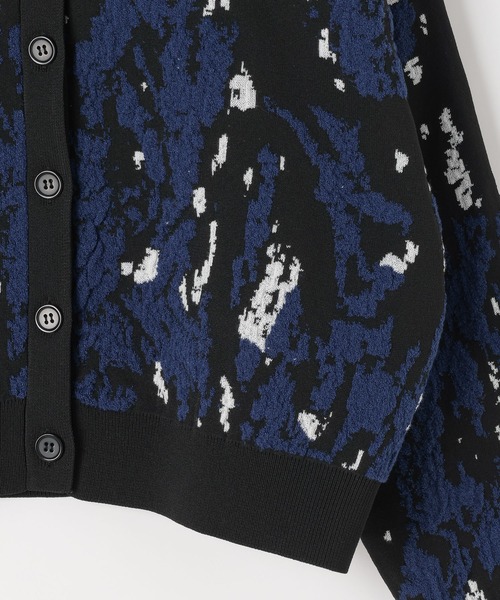 PAGEBOY（ページボーイ）の「3Dモザイクカーディガン（カーディガン/ボレロ・レディース・ブラック/オフホワイト/ブルー・FREE）」の11枚目の写真
