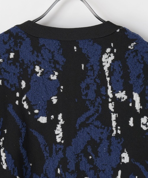 PAGEBOY（ページボーイ）の「3Dモザイクカーディガン（カーディガン/ボレロ・レディース・ブラック/オフホワイト/ブルー・FREE）」の14枚目の写真