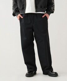 BEAMS HEART | GMS ワーク ワイドストレート イージーパンツ(チノパンツ)