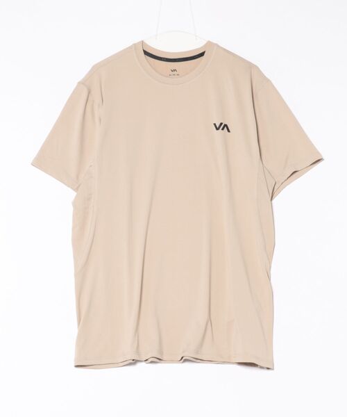 RVCA(ルーカ)の「RVCA SPORT メンズ SPORT VENT SS Tシャツ 【2026年春夏モデル】(Tシャツ/カットソー・メンズ・ライトカーキ/ブラック・LARGE/MEDIUM/SMALL/X-LARGE)」の1枚目の写真