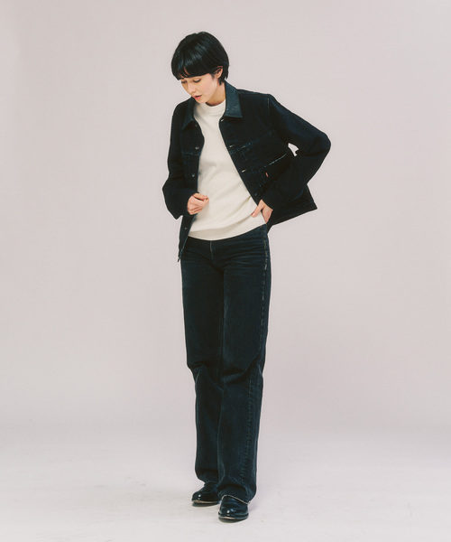Levi's（リーバイス）の「Levi’s(リーバイス) 別注 2nd Type トラッカー ジャケット（デニムジャケット・メンズ・ブラック・XX-LARGE/X-LARGE/LARGE/MEDIUM/SMALL/X-SMALL）」の13枚目の写真