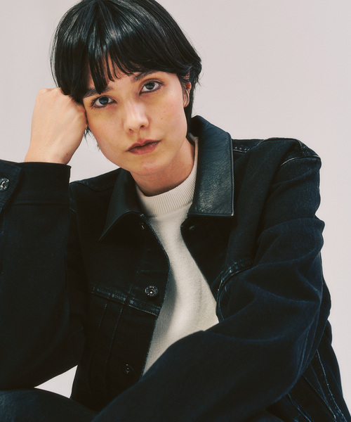 Levi's（リーバイス）の「Levi’s(リーバイス) 別注 2nd Type トラッカー ジャケット（デニムジャケット・メンズ・ブラック・XX-LARGE/X-LARGE/LARGE/MEDIUM/SMALL/X-SMALL）」の15枚目の写真