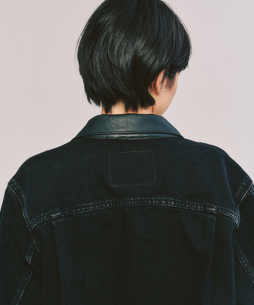 Levi's（リーバイス）の「Levi’s(リーバイス) 別注 2nd Type トラッカー ジャケット（デニムジャケット・メンズ・ブラック・XX-LARGE/X-LARGE/LARGE/MEDIUM/SMALL/X-SMALL）」の17枚目の写真
