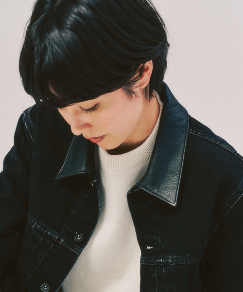 Levi's（リーバイス）の「Levi’s(リーバイス) 別注 2nd Type トラッカー ジャケット（デニムジャケット・メンズ・ブラック・XX-LARGE/X-LARGE/LARGE/MEDIUM/SMALL/X-SMALL）」の19枚目の写真