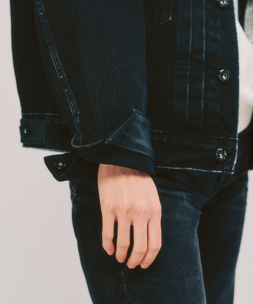 Levi's（リーバイス）の「Levi’s(リーバイス) 別注 2nd Type トラッカー ジャケット（デニムジャケット・メンズ・ブラック・XX-LARGE/X-LARGE/LARGE/MEDIUM/SMALL/X-SMALL）」の20枚目の写真