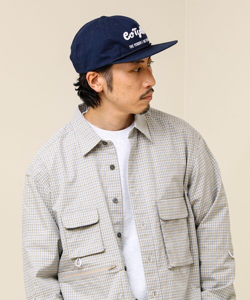 GLOSTER(グロスター)の「CUTIE PIE CAP ロゴ刺繍キャップ(キャップ・メンズ・ネイビー/ブラック・FREE)」の14枚目の写真