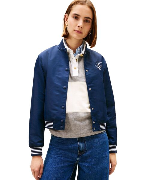 バーシティボンバージャケット（ブルゾン）｜TOMMY HILFIGER（トミー