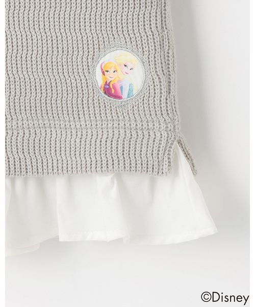 petit main（プティマイン）の「【Frozen】ベストドッキングトップス（ベスト・キッズ・アイボリー/グレー・110cm/90cm/100cm/120cm/80ｃｍ/130cm）」の10枚目の写真