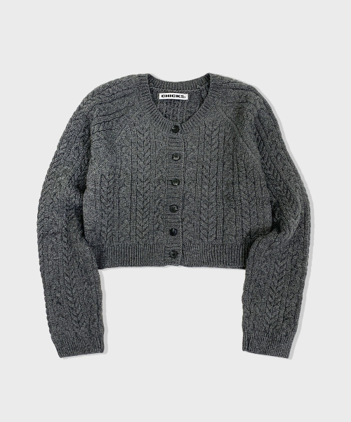 CHICKS(チックス)の「ユーズケーブルカーディガン ベージュ(カーディガン/ボレロ・レディース・その他・S/M)」の6枚目の写真