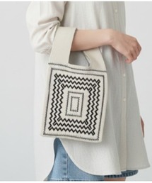 LAUTRE COTE（ロウトレコウト）の「ニットミニトートバッグ（トートバッグ）」