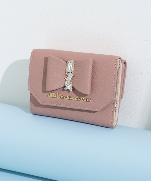 JILL by JILL STUART(ジルバイジルスチュアート)の「【お気に入り登録7,000件超え】リボンビジューウォレット(財布・レディース・ブルー/ブラック系その他2/ピンク系その他/ホワイト系その他2・FREE)」の7枚目の写真