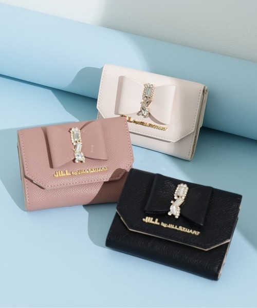 JILL by JILL STUART(ジルバイジルスチュアート)の「【お気に入り登録7,000件超え】リボンビジューウォレット(財布・レディース・ブルー/ブラック系その他2/ピンク系その他/ホワイト系その他2・FREE)」の5枚目の写真