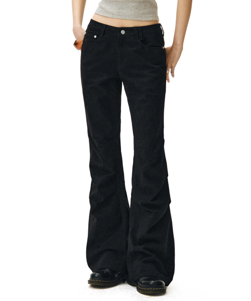 DECET WOMEN(デケット ウーマン)の「Flared Shirring Pants DCWPT017BLACK(その他パンツ・レディース・その他・X-SMALL/SMALL/MEDIUM/LARGE)」の10枚目の写真