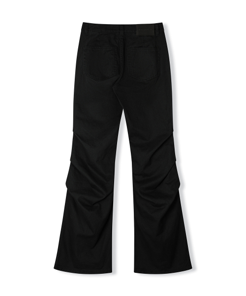 DECET WOMEN(デケット ウーマン)の「Flared Shirring Pants DCWPT017BLACK(その他パンツ・レディース・その他・X-SMALL/SMALL/MEDIUM/LARGE)」の13枚目の写真