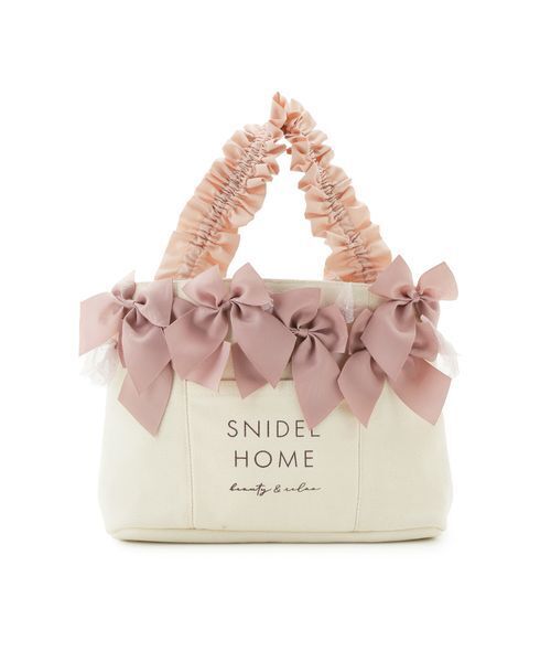 SNIDEL HOME リボンバッグ（ハンドバッグ）