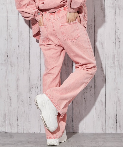 GORGE(ゴージ)の「《フレアシルエット》デニムパンツ/オールシーズン(デニムパンツ・レディース・ブルー/ピンク/ブルー系その他・F)」の11枚目の写真