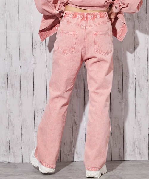 GORGE(ゴージ)の「《フレアシルエット》デニムパンツ/オールシーズン(デニムパンツ・レディース・ブルー/ピンク/ブルー系その他・F)」の10枚目の写真