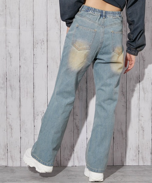 GORGE(ゴージ)の「《フレアシルエット》デニムパンツ/オールシーズン(デニムパンツ・レディース・ブルー/ピンク/ブルー系その他・F)」の5枚目の写真