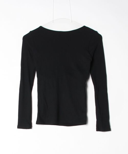 gossip！ロサンゼルス（ゴシップロサンゼルス）の「Y2K レース  きれいめニット（長袖）（Tシャツ/カットソー・レディース・ブラック/ホワイト・M/L）」の3枚目の写真