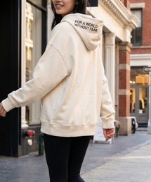 N.s（エヌドットエス）の「【OP/オーピー】レディース　スウェット　プルパーカー　フーディー　フードプリント（パーカー）」