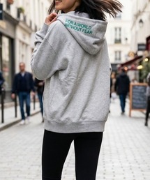 N.s（エヌドットエス）の「【OP/オーピー】レディース　スウェット　プルパーカー　フーディー　フードプリント（パーカー）」