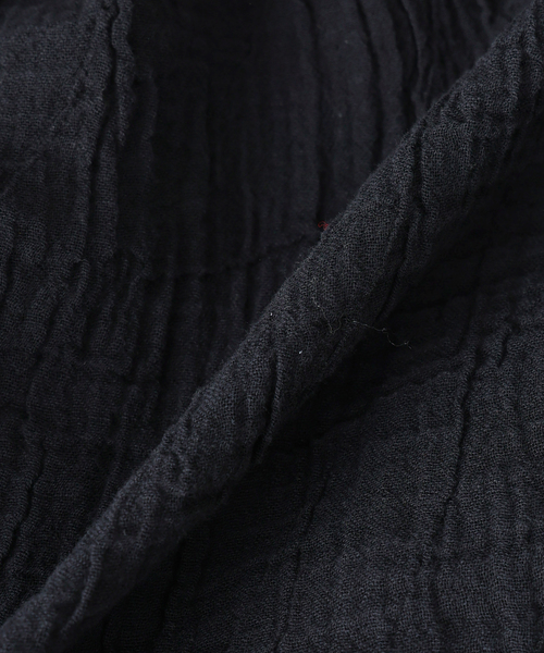 plage（プラージュ）の「《追加》LES ATELIERS FRANCAIS DE CONFECTION 別注 PAREO スカーフ（ストール/ショール・レディース・ブラック/アイボリー・FREE）」の11枚目の写真