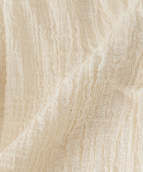 plage（プラージュ）の「《追加》LES ATELIERS FRANCAIS DE CONFECTION 別注 PAREO スカーフ（ストール/ショール・レディース・ブラック/アイボリー・FREE）」の13枚目の写真