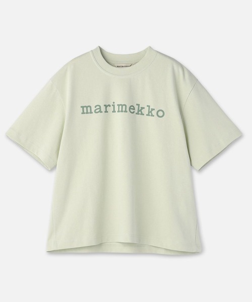 marimekko（マリメッコ）の「【kioski】 Veisto Logo / t-shirt（Tシャツ/カットソー・レディース・ライトグリーン・LARGE/SMALL/X-SMALL/MEDIUM）」の9枚目の写真