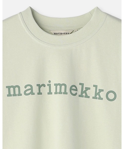 marimekko（マリメッコ）の「【kioski】 Veisto Logo / t-shirt（Tシャツ/カットソー・レディース・ライトグリーン・LARGE/SMALL/X-SMALL/MEDIUM）」の10枚目の写真
