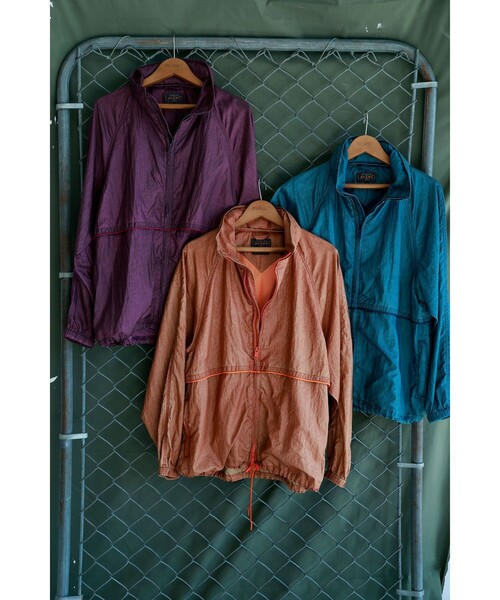 BEAMS PLUS(ビームスプラス)の「MIL Athletic Jacket Nylon Rip stop Pigment Dye(ブルゾン・メンズ・ピンク/ロイヤルブルー/イエロー・SMALL/X-LARGE/LARGE/MEDIUM)」の6枚目の写真
