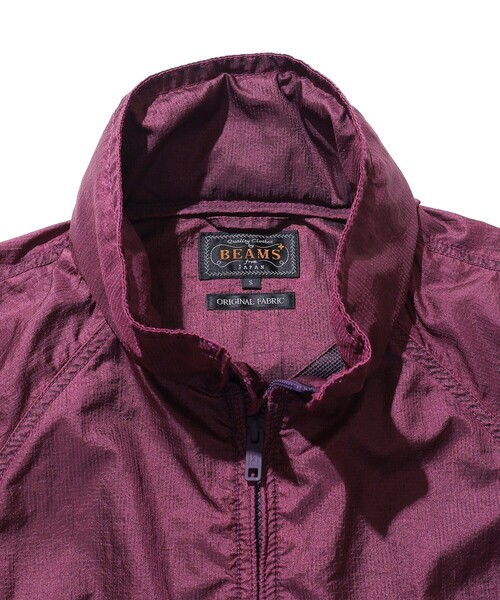 BEAMS PLUS(ビームスプラス)の「MIL Athletic Jacket Nylon Rip stop Pigment Dye(ブルゾン・メンズ・ピンク/ロイヤルブルー/イエロー・SMALL/X-LARGE/LARGE/MEDIUM)」の10枚目の写真