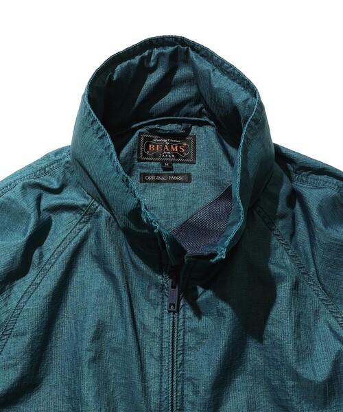 BEAMS PLUS(ビームスプラス)の「MIL Athletic Jacket Nylon Rip stop Pigment Dye(ブルゾン・メンズ・ピンク/ロイヤルブルー/イエロー・SMALL/X-LARGE/LARGE/MEDIUM)」の15枚目の写真