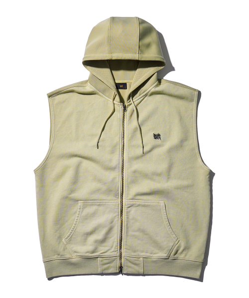 BROWNBREATH(ブラウンブレス)の「TAG PIGMENT HOOD VEST - BEIGE(ベスト・レディース・その他・L/XL)」の1枚目の写真