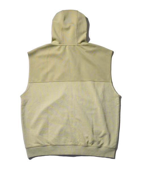 BROWNBREATH(ブラウンブレス)の「TAG PIGMENT HOOD VEST - BEIGE(ベスト・レディース・その他・L/XL)」の2枚目の写真