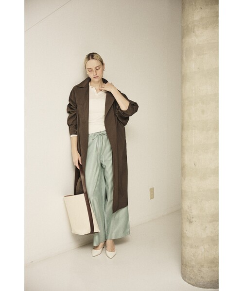 Rouge vif(ルージュヴィフ)の「【CHIMERE/シメール】キャンバスワンショルダーバッグ(ショルダーバッグ・レディース・ブラウン/ブラック・フリー)」の16枚目の写真