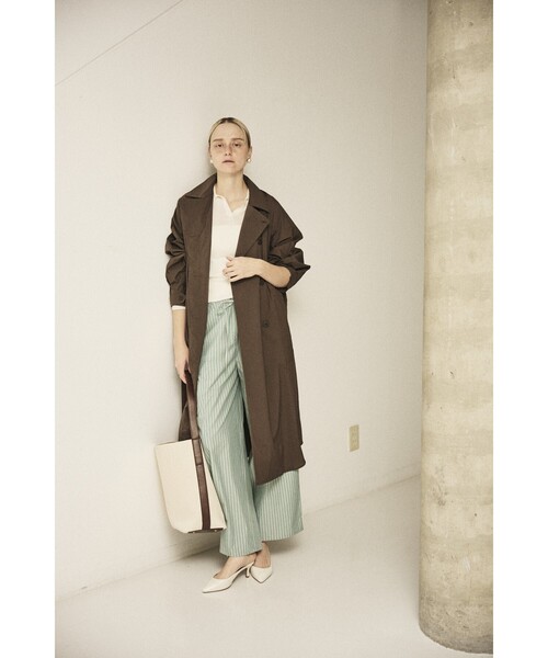 Rouge vif(ルージュヴィフ)の「【CHIMERE/シメール】キャンバスワンショルダーバッグ(ショルダーバッグ・レディース・ブラウン/ブラック・フリー)」の17枚目の写真