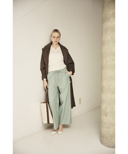 Rouge vif(ルージュヴィフ)の「【CHIMERE/シメール】キャンバスワンショルダーバッグ(ショルダーバッグ・レディース・ブラウン/ブラック・フリー)」の18枚目の写真