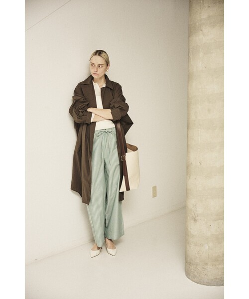 Rouge vif(ルージュヴィフ)の「【CHIMERE/シメール】キャンバスワンショルダーバッグ(ショルダーバッグ・レディース・ブラウン/ブラック・フリー)」の19枚目の写真