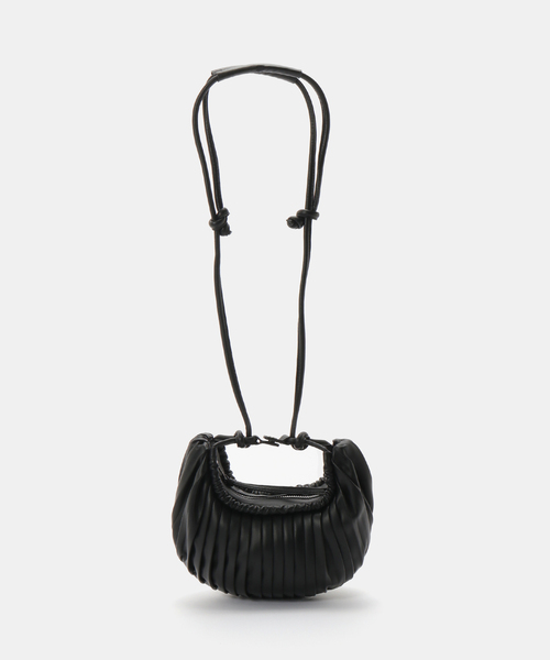 U by SPICK&SPAN(ユーバイスピックアンドスパン)の「BOGKI/ボクギ RIPPLE Crossbody Bag(ショルダーバッグ・レディース・ブラック・FREE)」の2枚目の写真